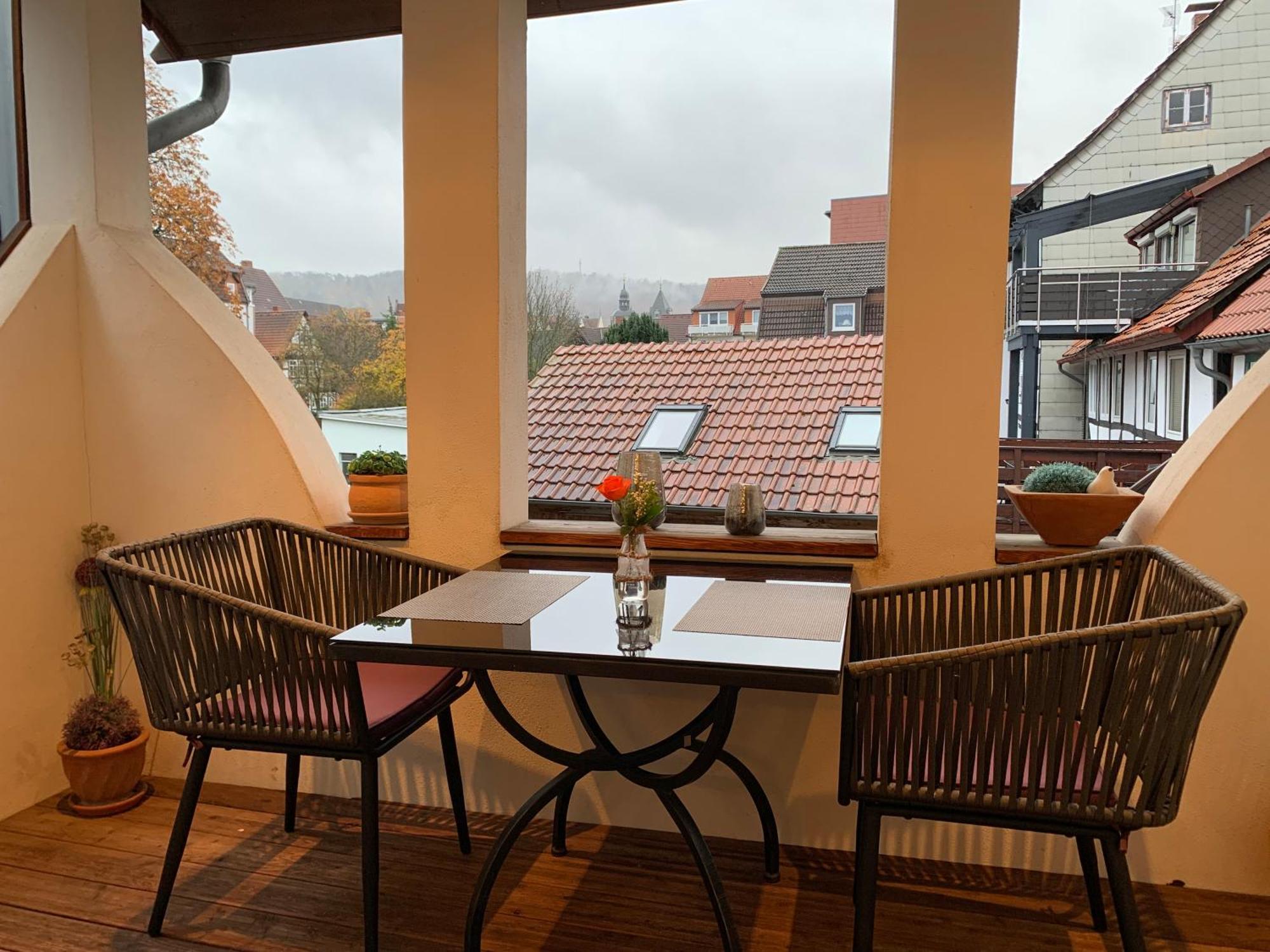 Ferienwohnung Janus Altstadt-Hameln Haus 2 Inklusive Parkplatz - Mit Und Ohne Terrasse Oder Loggia ハーメルン エクステリア 写真