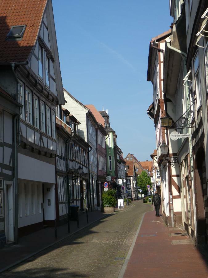 Ferienwohnung Janus Altstadt-Hameln Haus 2 Inklusive Parkplatz - Mit Und Ohne Terrasse Oder Loggia ハーメルン エクステリア 写真